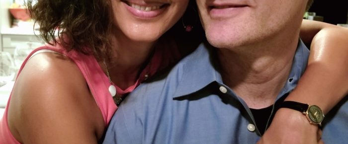 Who dat cute couple? 